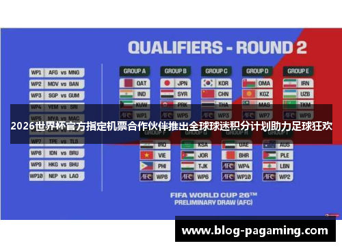 2026世界杯官方指定机票合作伙伴推出全球球迷积分计划助力足球狂欢 2026世界杯官方指定机票合作伙伴推出全球球迷积分计划助力足球狂欢